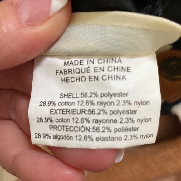 Pottery Barn Kids Mason Black Stripe slouchy diaper tote Tan Leather straps - Picture 9 of 15